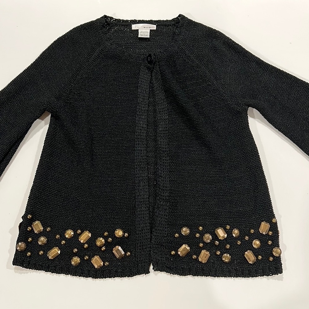 WD.NY - L, bell sleeve,‎ knit sweater